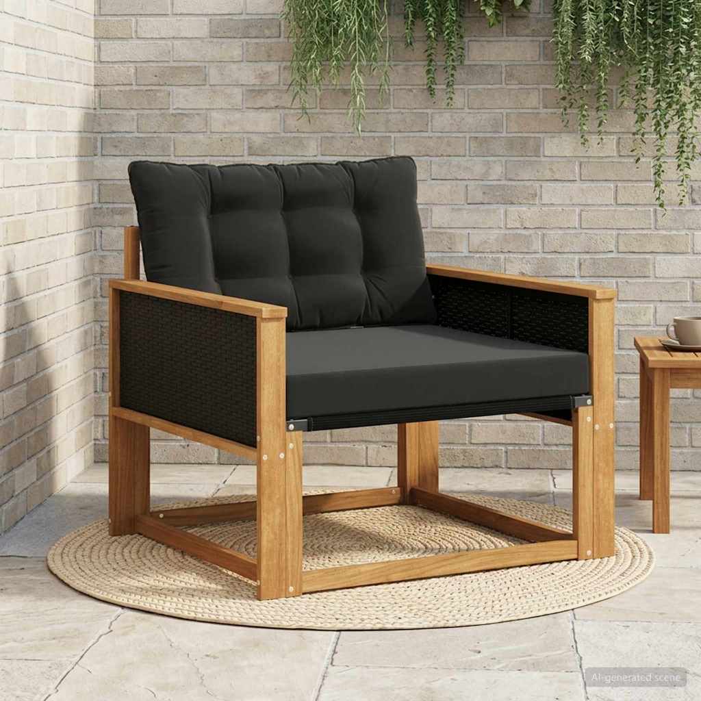 Buiten bankenset Massief Acaciahout en Textilene Naturel is nu te koop bij PeponiXL, paradijselijk wonen!