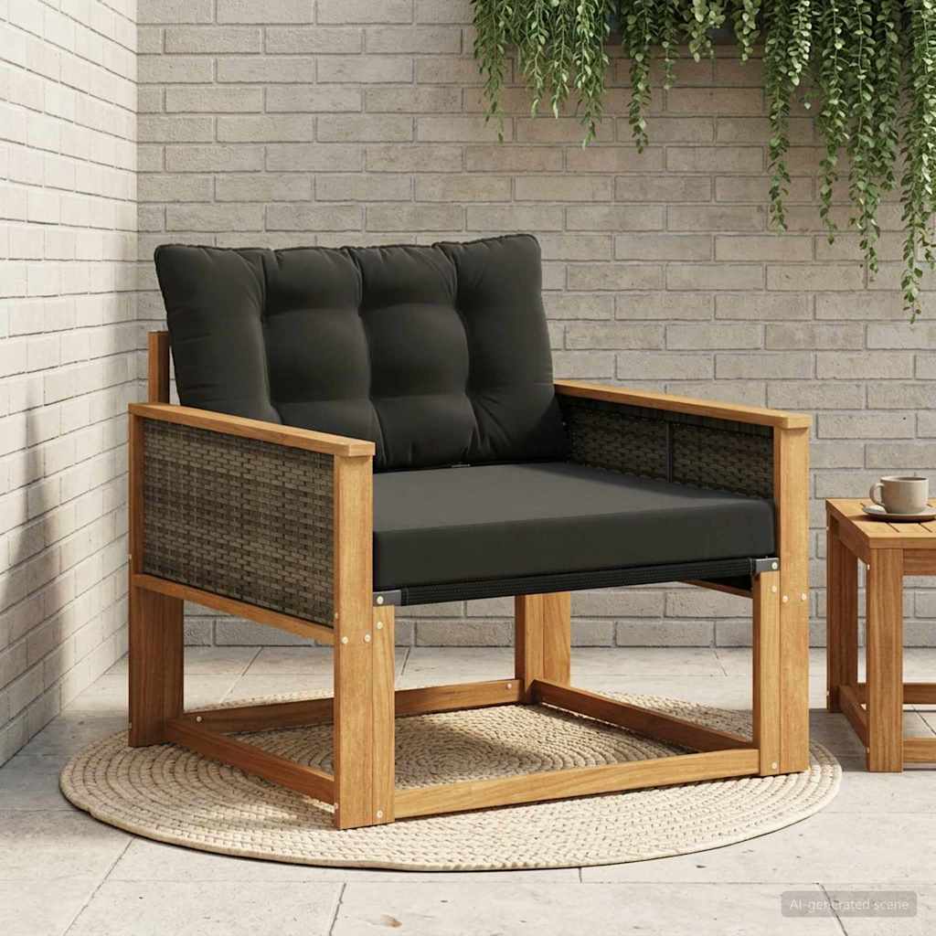 Buiten bankenset Massief Acaciahout en Textilene Naturel is nu te koop bij PeponiXL, paradijselijk wonen!
