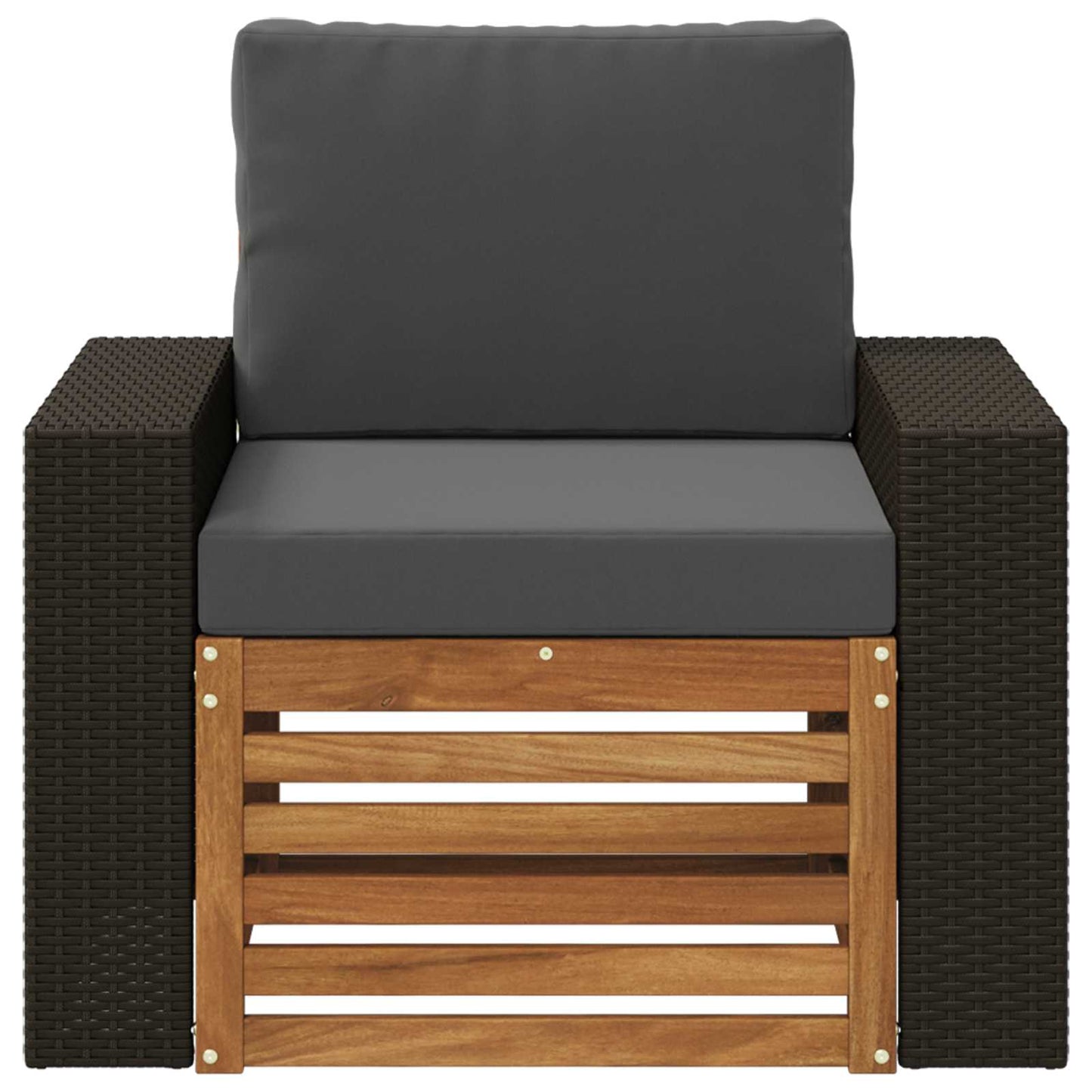 Buiten Midden Sofa Massief Acaciahout Naturel is nu te koop bij PeponiXL, paradijselijk wonen!