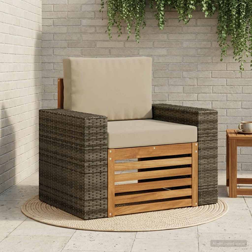 Buiten Midden Sofa Massief Acaciahout Naturel is nu te koop bij PeponiXL, paradijselijk wonen!