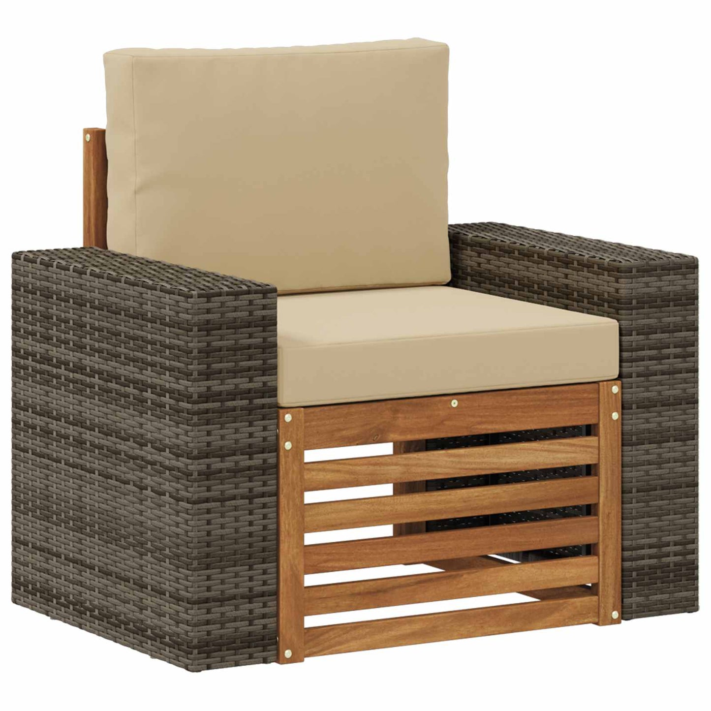 Buiten Midden Sofa Massief Acaciahout Naturel is nu te koop bij PeponiXL, paradijselijk wonen!