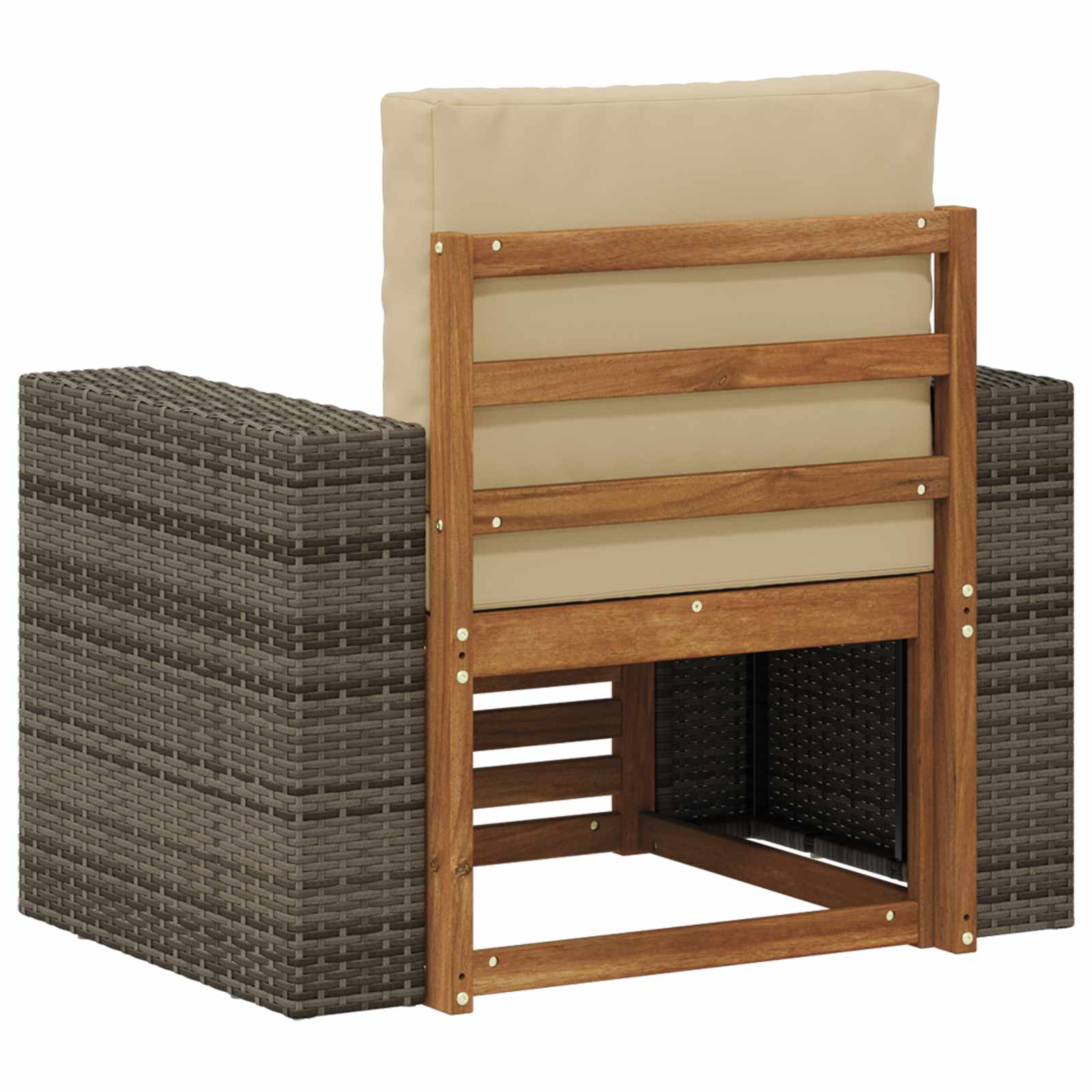 Buiten Midden Sofa Massief Acaciahout Naturel is nu te koop bij PeponiXL, paradijselijk wonen!