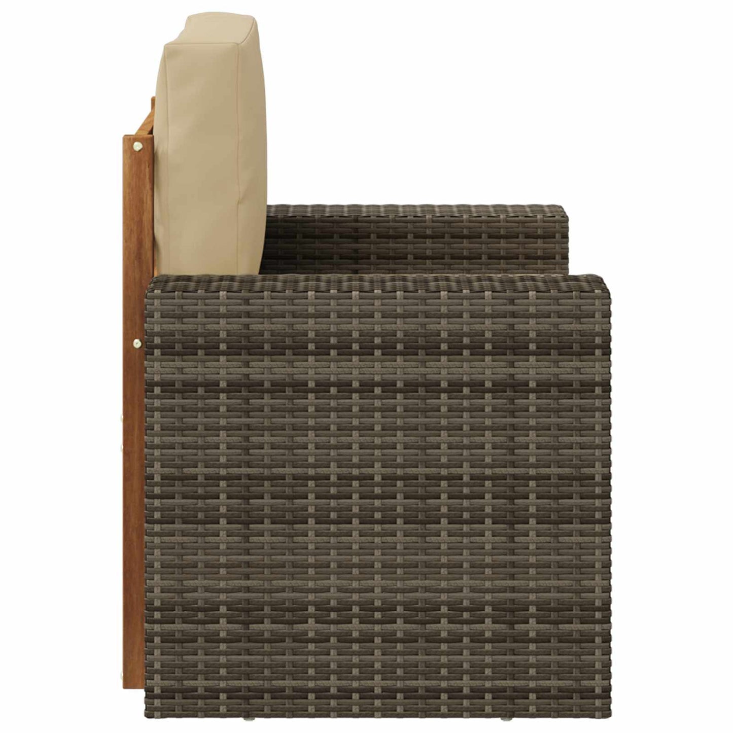 Buiten Midden Sofa Massief Acaciahout Naturel is nu te koop bij PeponiXL, paradijselijk wonen!