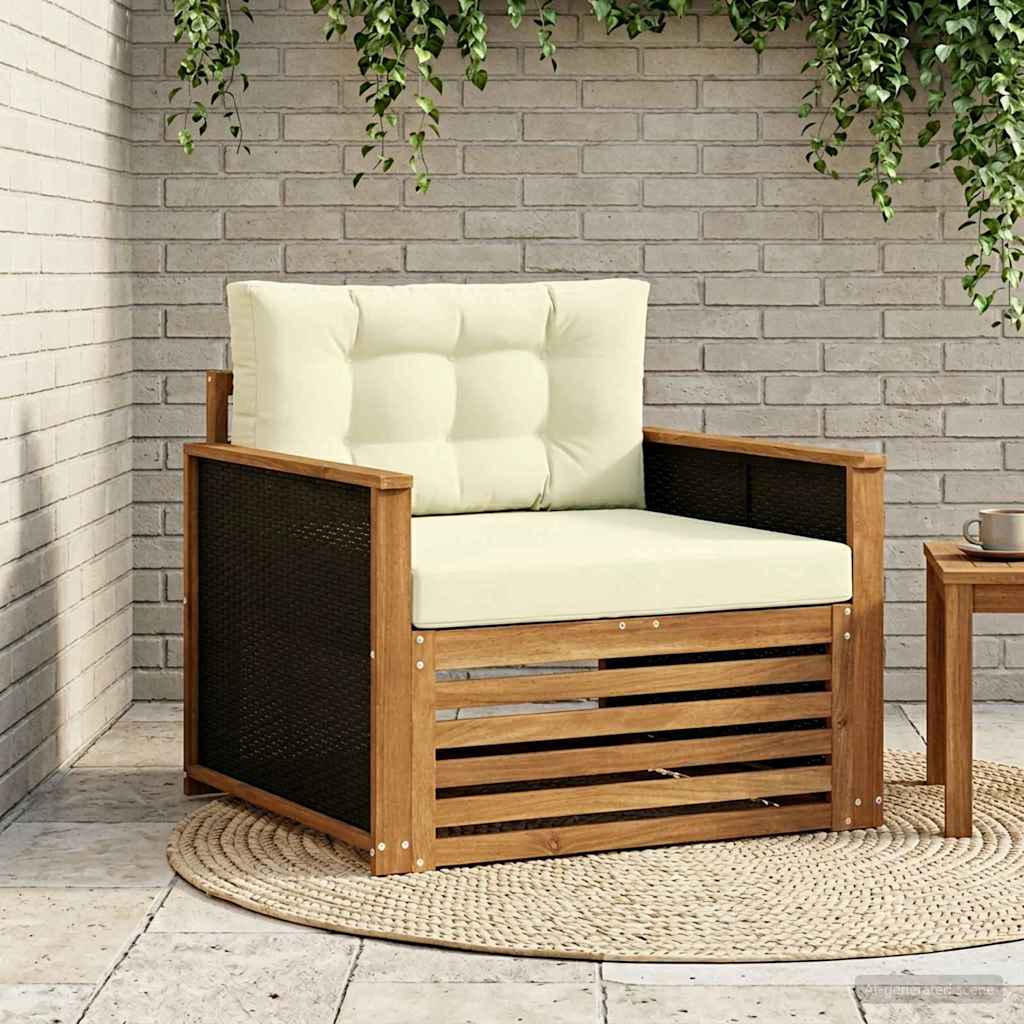 Buiten Midden Sofa Massief Acaciahout Naturel is nu te koop bij PeponiXL, paradijselijk wonen!