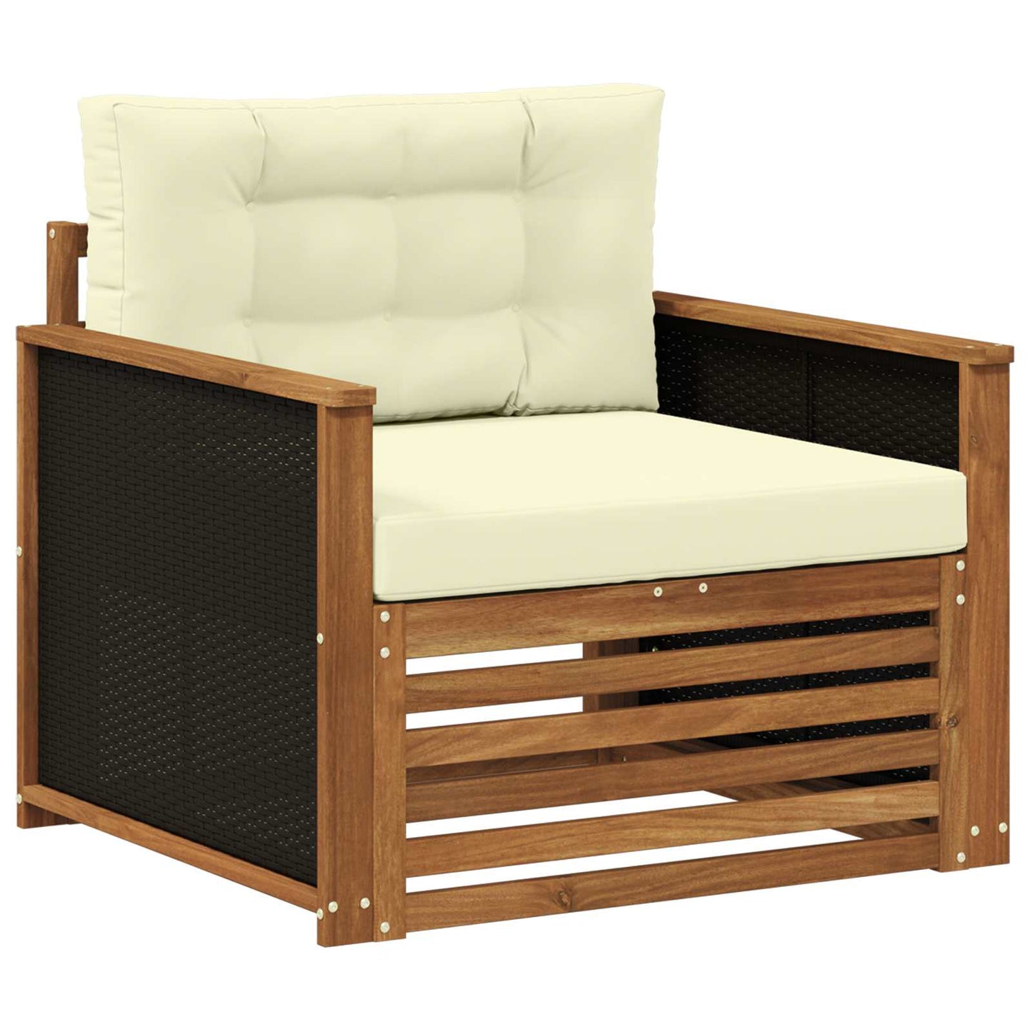 Buiten Midden Sofa Massief Acaciahout Naturel is nu te koop bij PeponiXL, paradijselijk wonen!