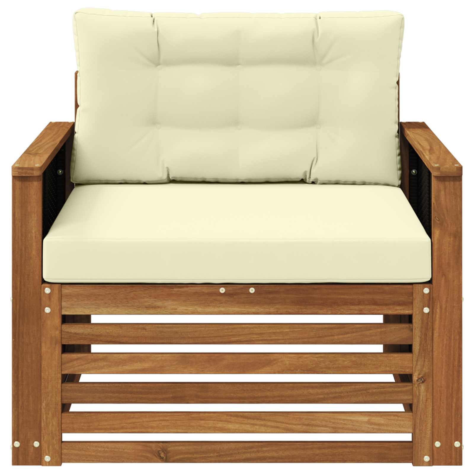 Buiten Midden Sofa Massief Acaciahout Naturel is nu te koop bij PeponiXL, paradijselijk wonen!