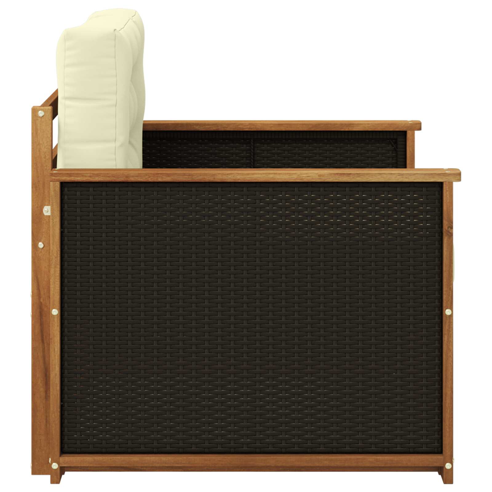 Buiten Midden Sofa Massief Acaciahout Naturel is nu te koop bij PeponiXL, paradijselijk wonen!