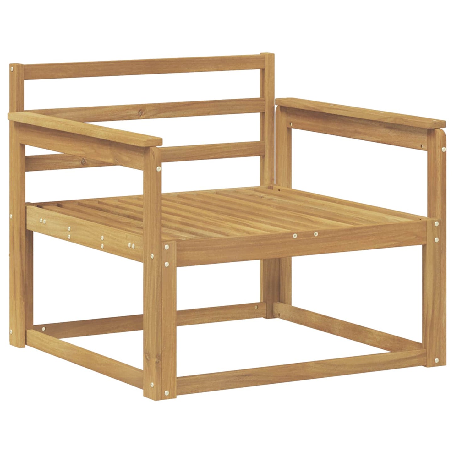 Buiten Midden Sofa Massief Acaciahout Wit is nu te koop bij PeponiXL, paradijselijk wonen!