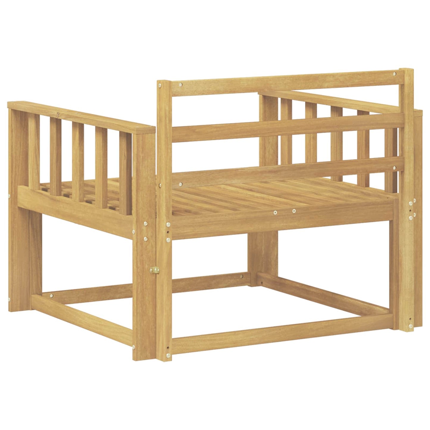 Buiten Midden Sofa Massief Acaciahout Wit is nu te koop bij PeponiXL, paradijselijk wonen!
