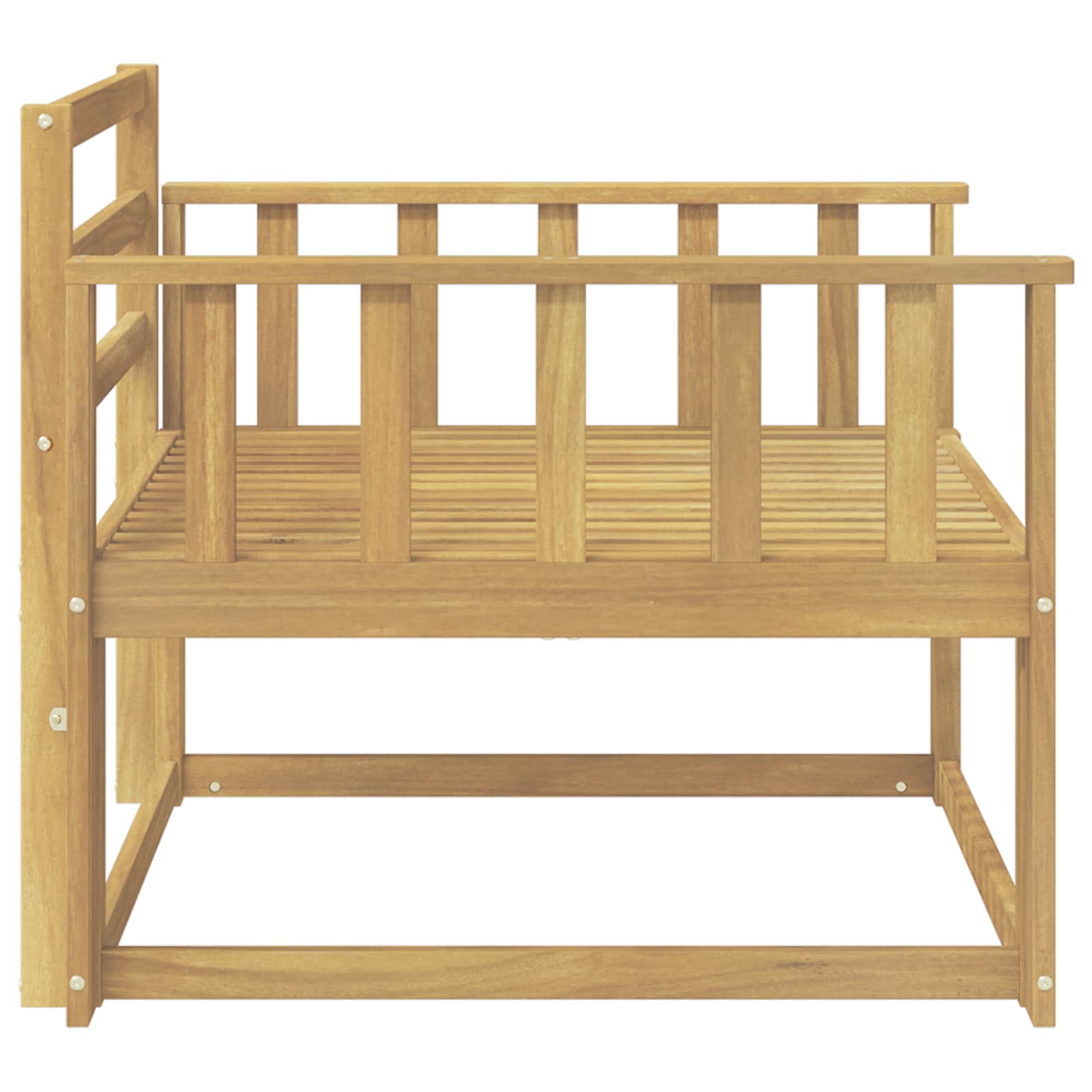 Buiten Midden Sofa Massief Acaciahout Wit is nu te koop bij PeponiXL, paradijselijk wonen!