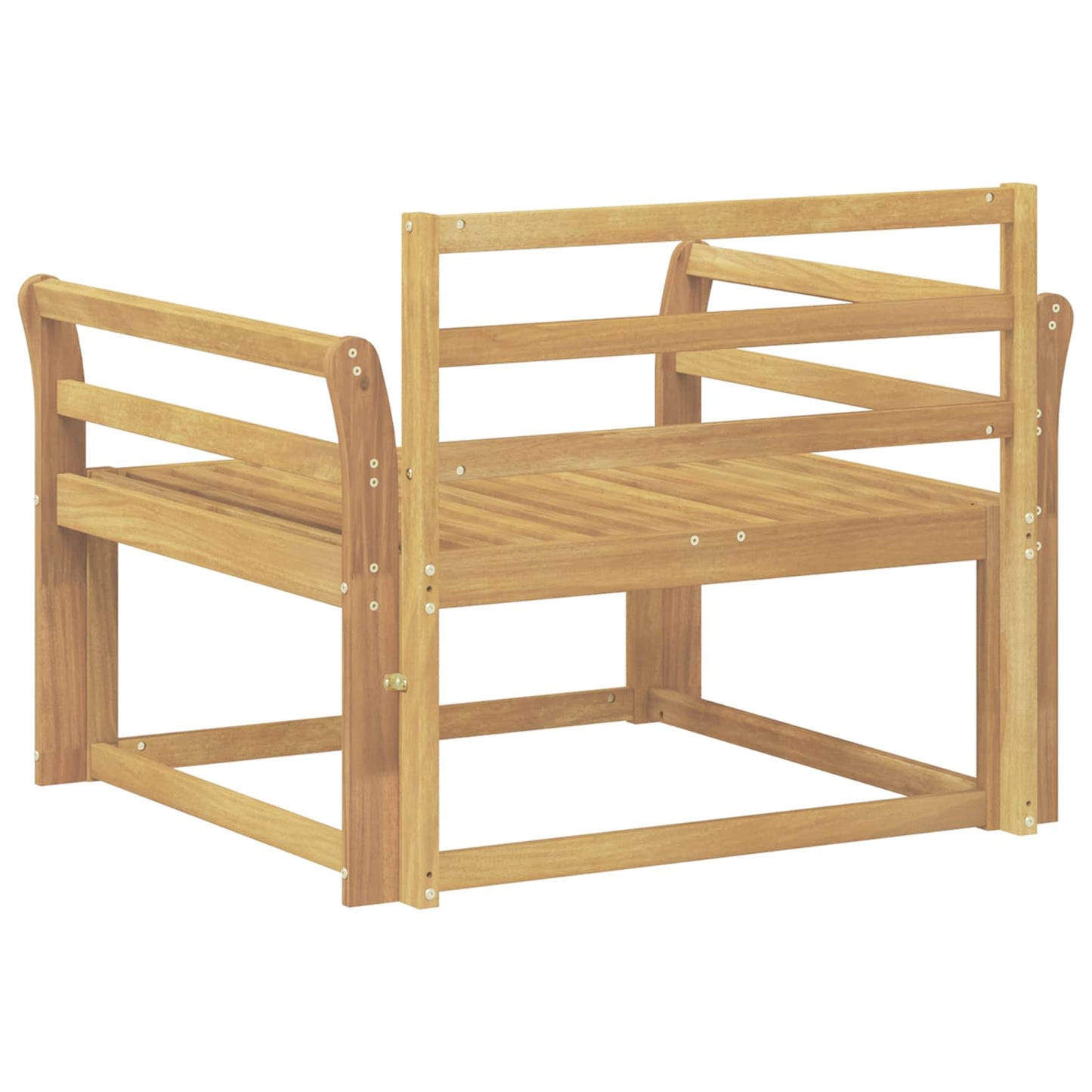 Buiten Midden Sofa Massief Acaciahout Wit is nu te koop bij PeponiXL, paradijselijk wonen!