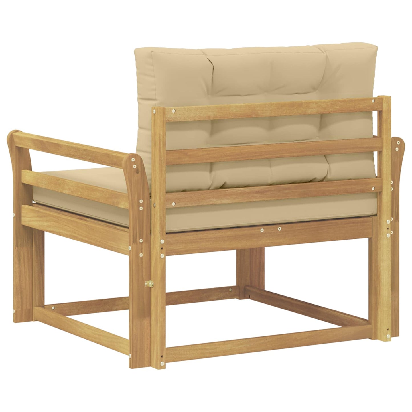 Buiten Midden Sofa Polyester Wit is nu te koop bij PeponiXL, paradijselijk wonen!