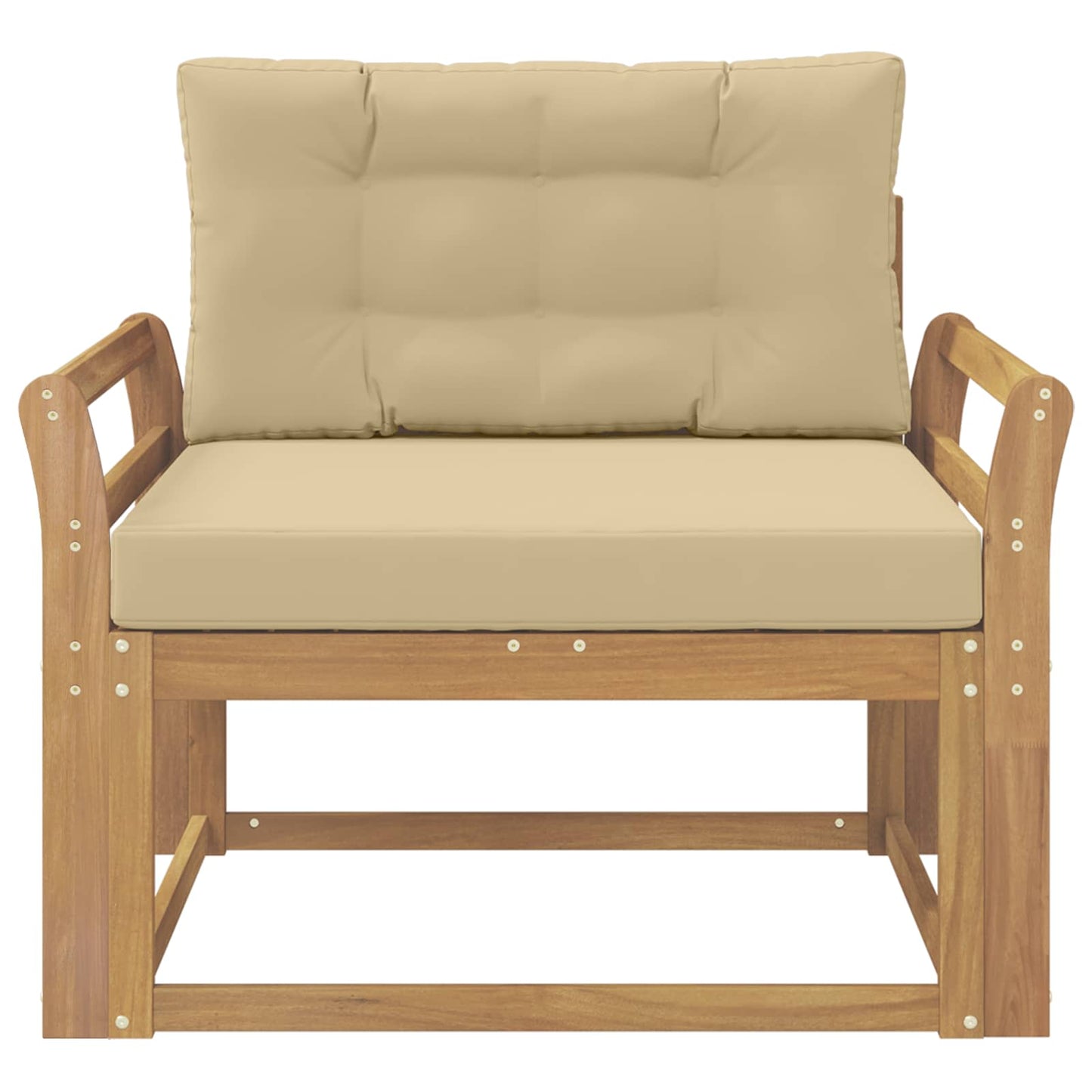 Buiten Midden Sofa Polyester Wit is nu te koop bij PeponiXL, paradijselijk wonen!