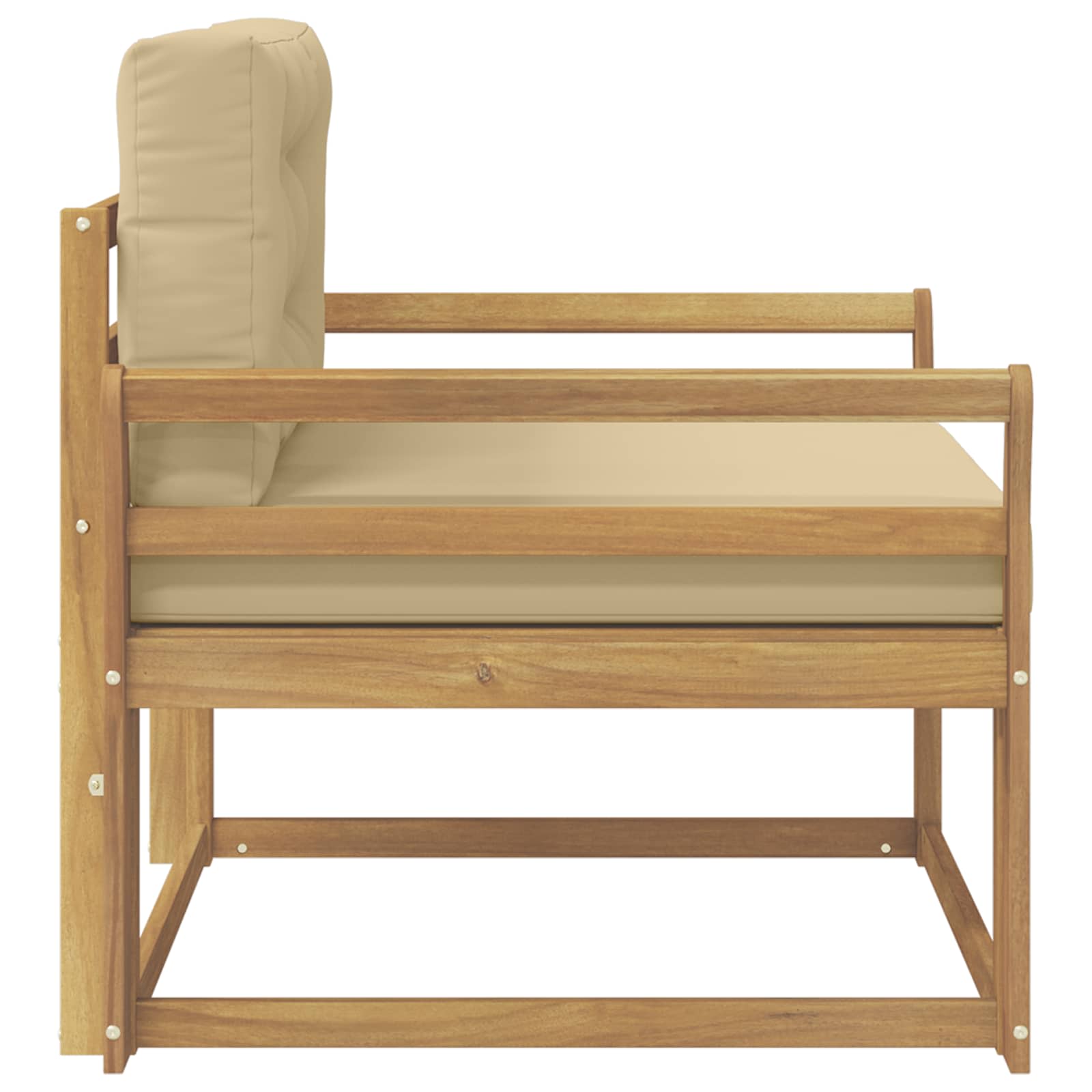 Buiten Midden Sofa Polyester Wit is nu te koop bij PeponiXL, paradijselijk wonen!