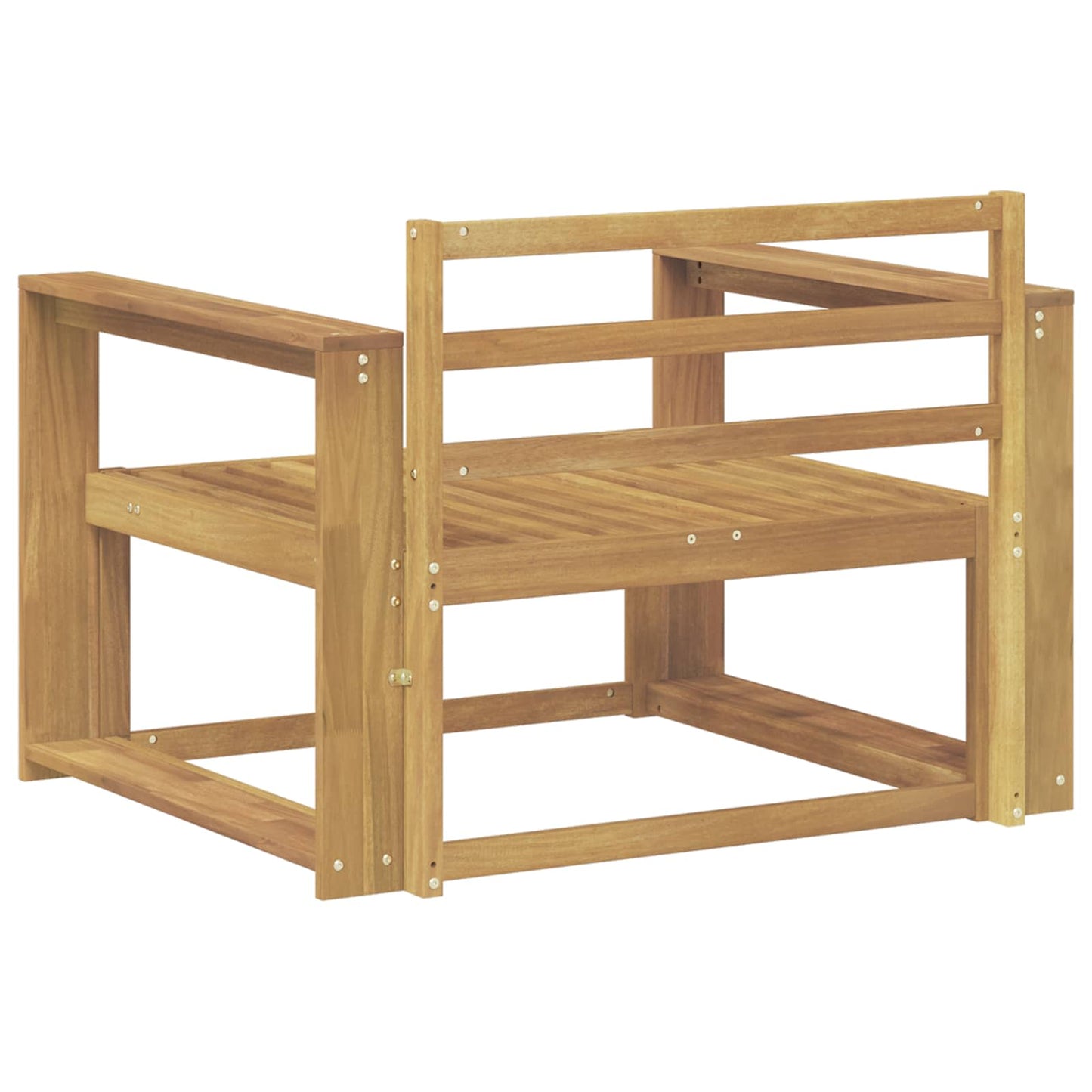 Buiten Midden Sofa Massief Acaciahout Wit is nu te koop bij PeponiXL, paradijselijk wonen!