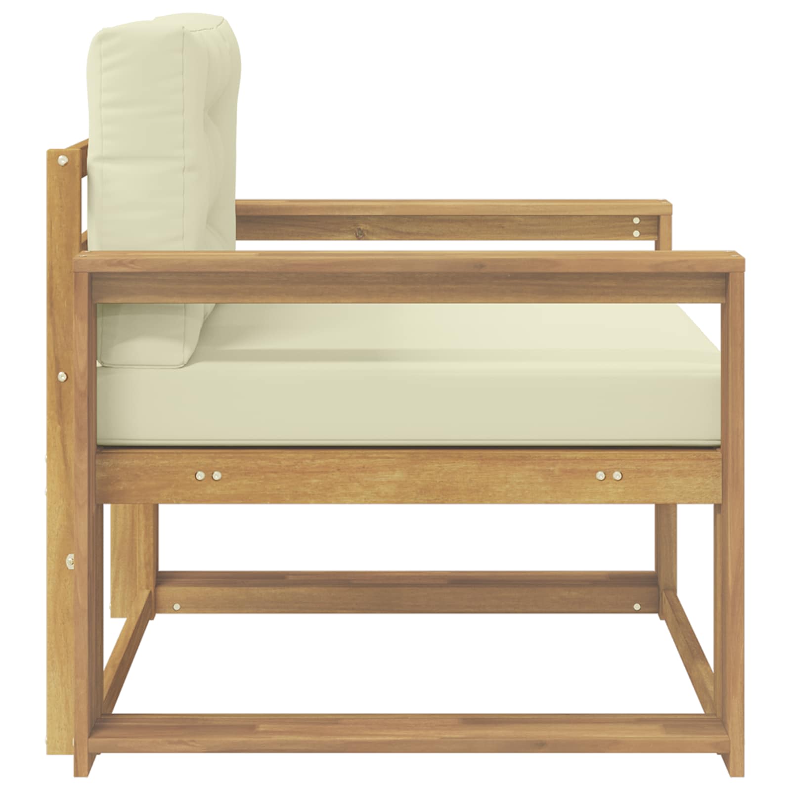 Buiten Midden Sofa Polyester Wit is nu te koop bij PeponiXL, paradijselijk wonen!