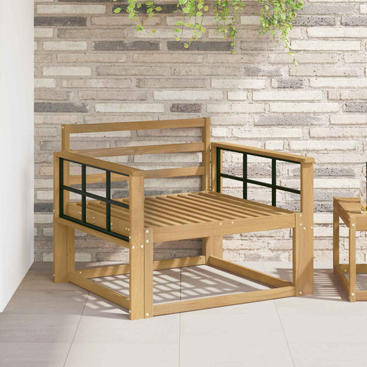Buiten Midden Sofa Massief Acaciahout Wit is nu te koop bij PeponiXL, paradijselijk wonen!