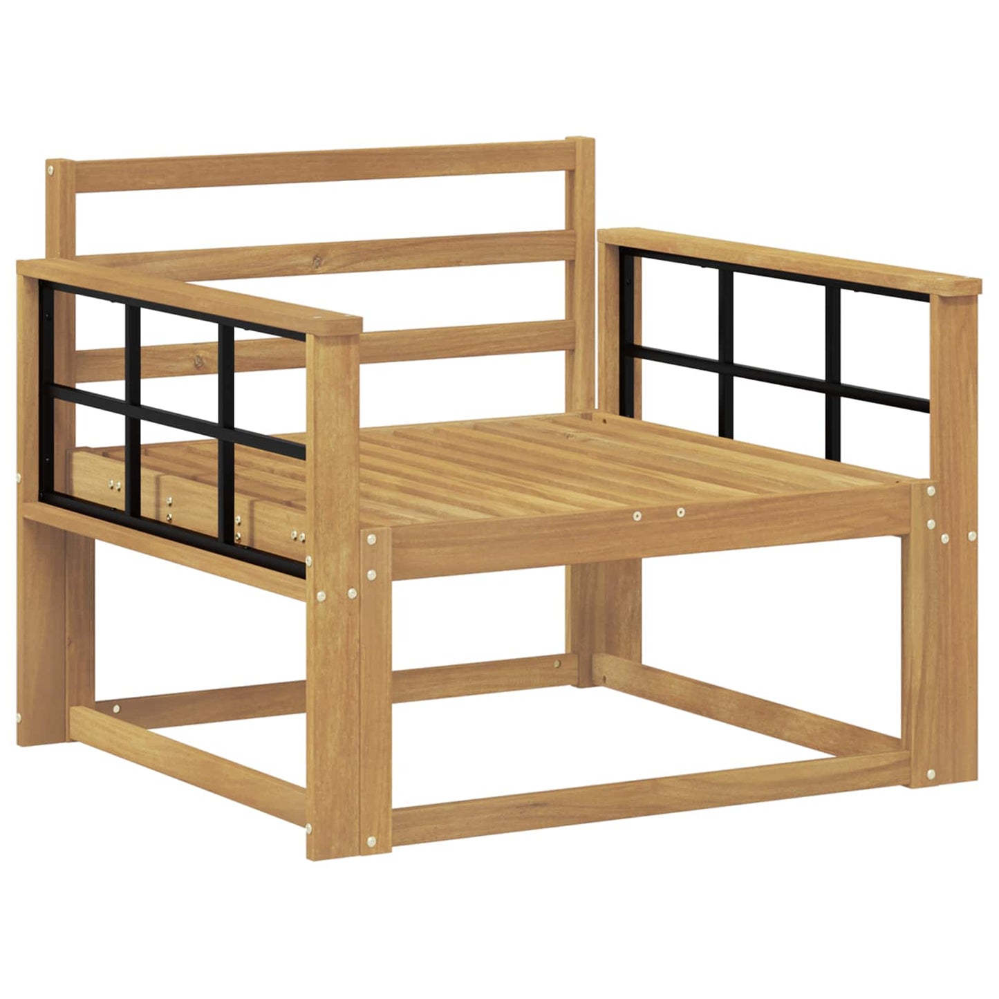 Buiten Midden Sofa Massief Acaciahout Wit is nu te koop bij PeponiXL, paradijselijk wonen!
