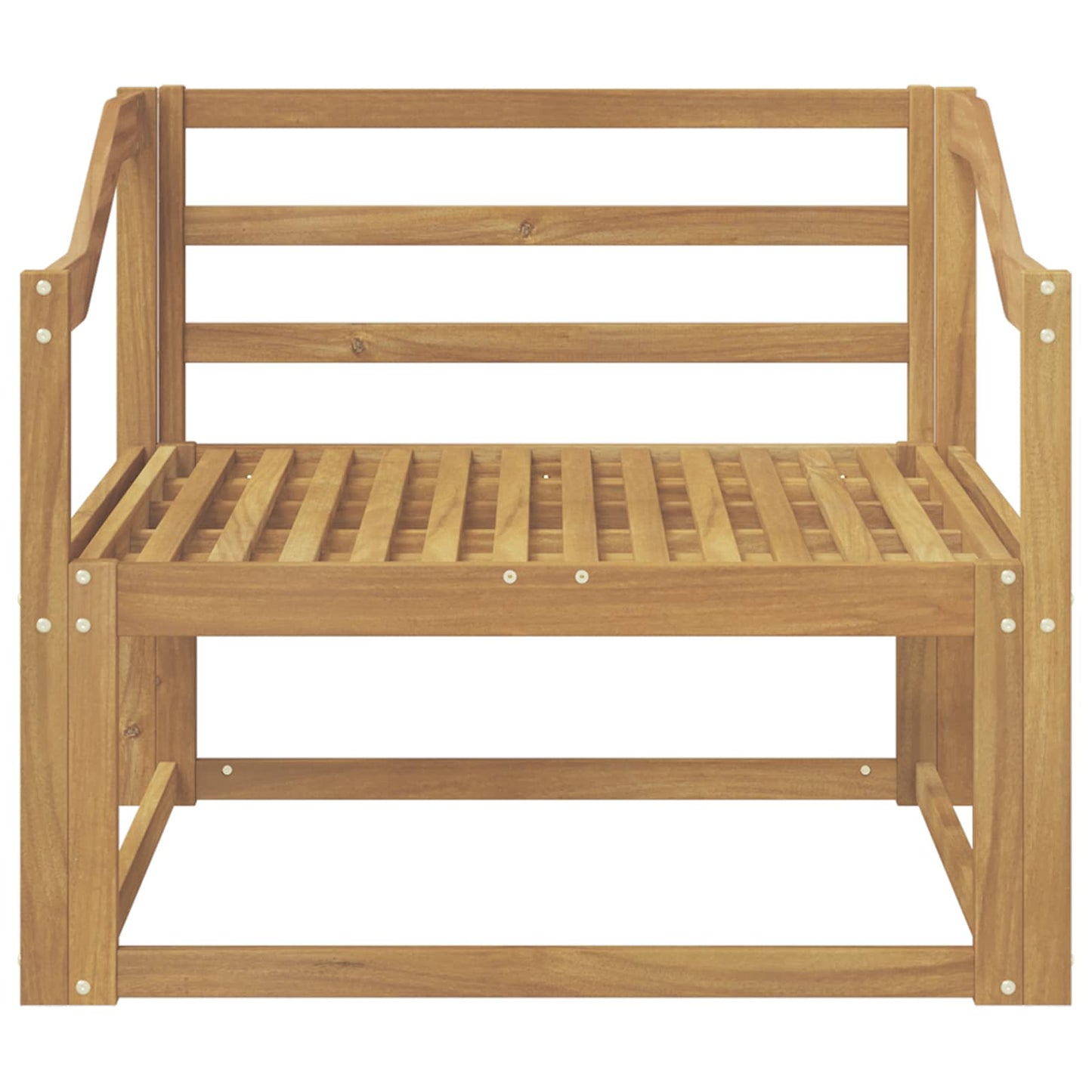 Buiten Midden Sofa Massief Acaciahout Wit is nu te koop bij PeponiXL, paradijselijk wonen!