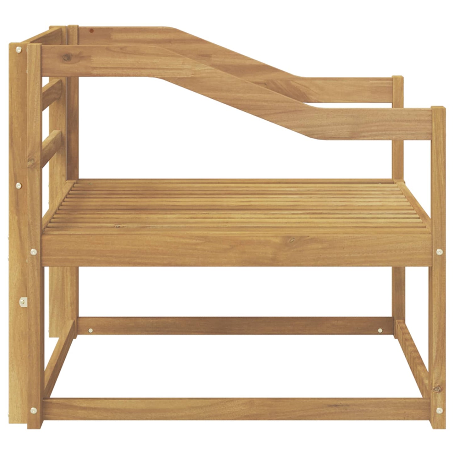 Buiten Midden Sofa Massief Acaciahout Wit is nu te koop bij PeponiXL, paradijselijk wonen!