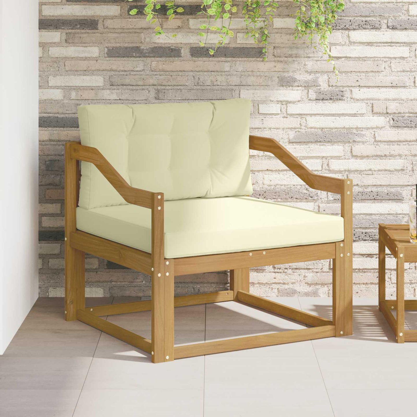 Buiten Midden Sofa Polyester Wit is nu te koop bij PeponiXL, paradijselijk wonen!