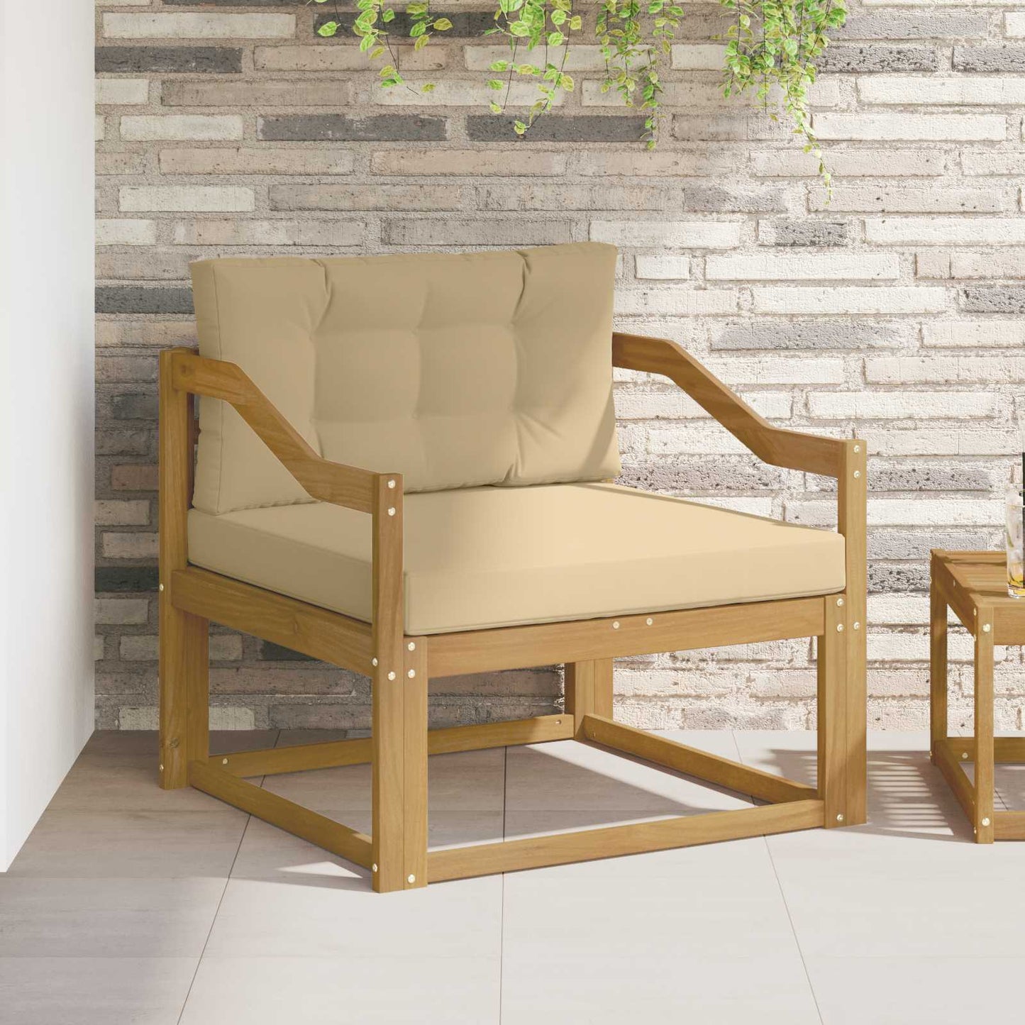 Buiten Midden Sofa Polyester Wit is nu te koop bij PeponiXL, paradijselijk wonen!