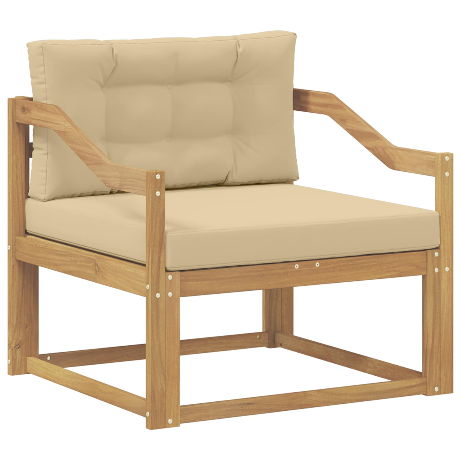 Buiten Midden Sofa Polyester Wit is nu te koop bij PeponiXL, paradijselijk wonen!