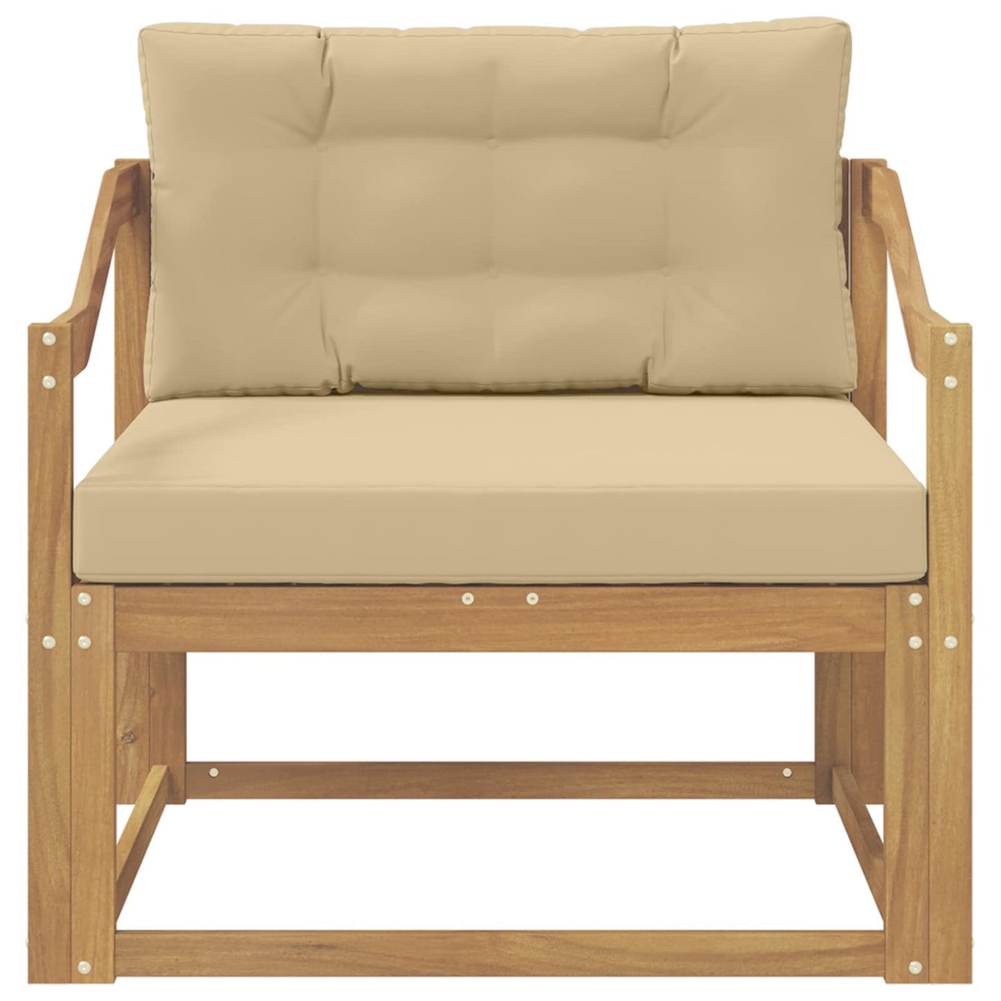Buiten Midden Sofa Polyester Wit is nu te koop bij PeponiXL, paradijselijk wonen!