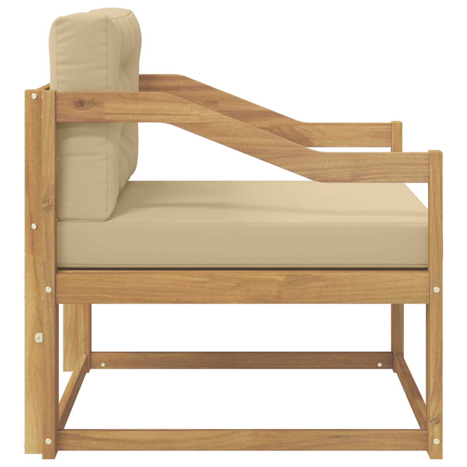 Buiten Midden Sofa Polyester Wit is nu te koop bij PeponiXL, paradijselijk wonen!