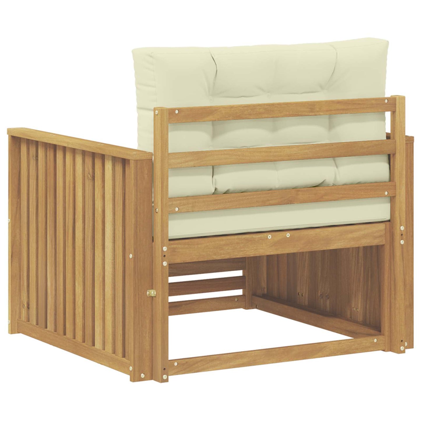 Tuinbank Polyester Wit