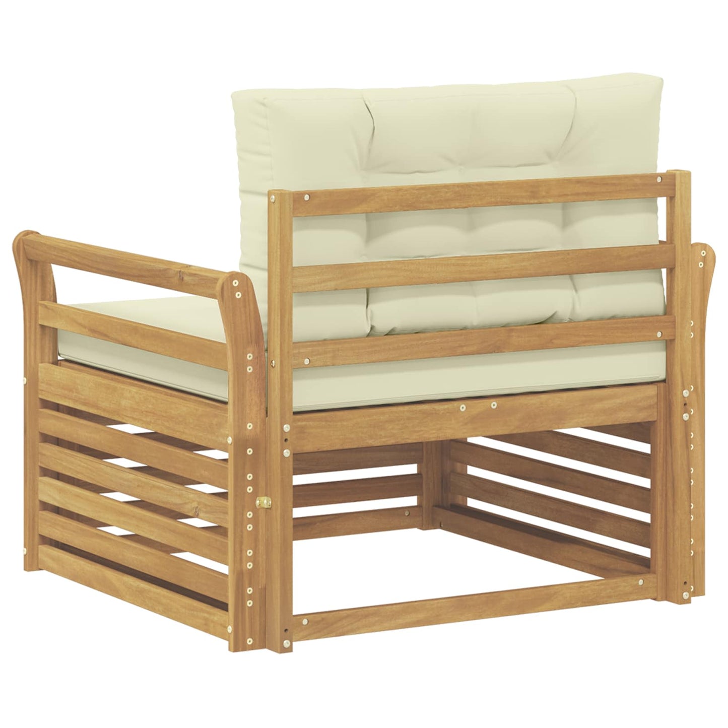 Tuinbank Polyester Wit