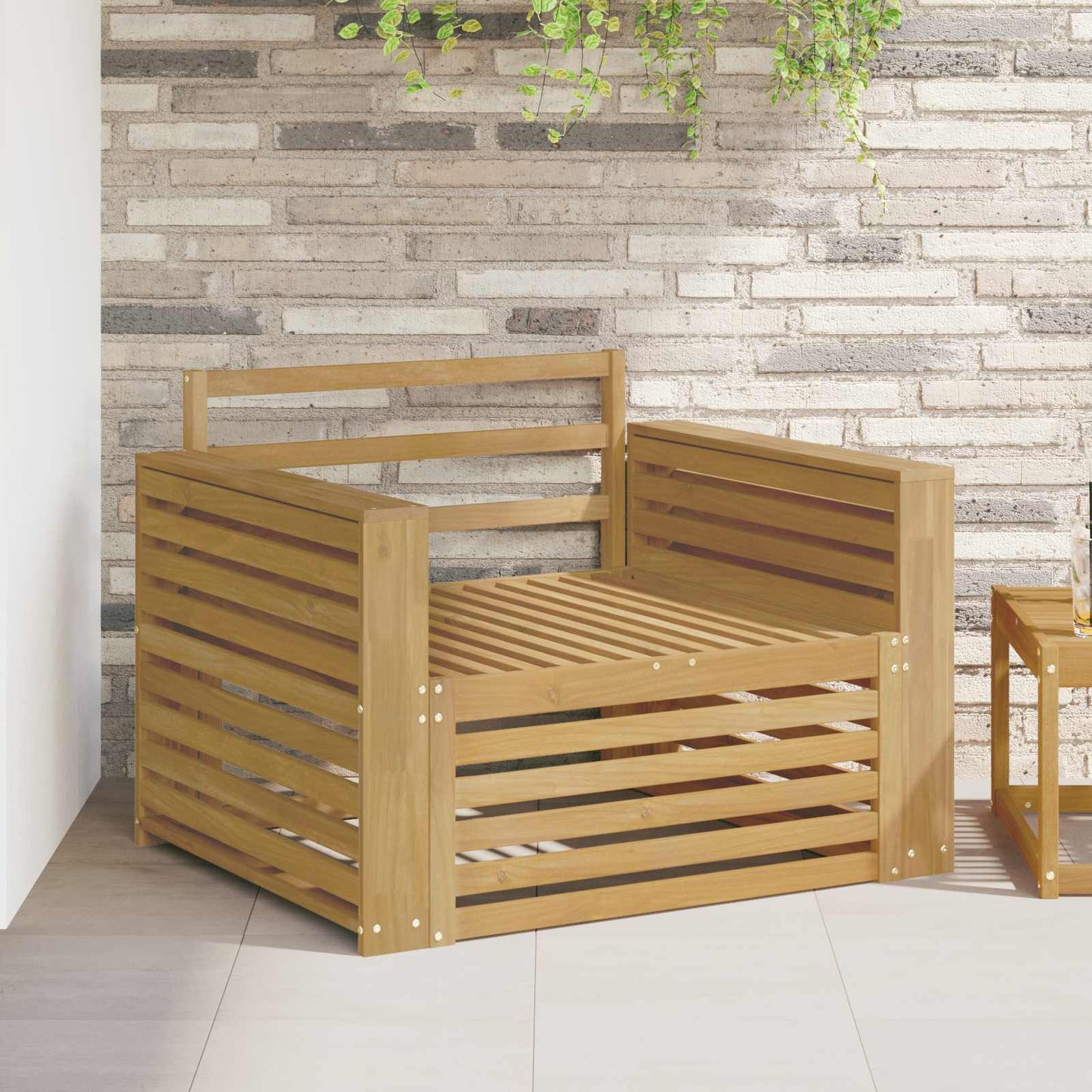 Tuinbank Massief Acaciahout Wit