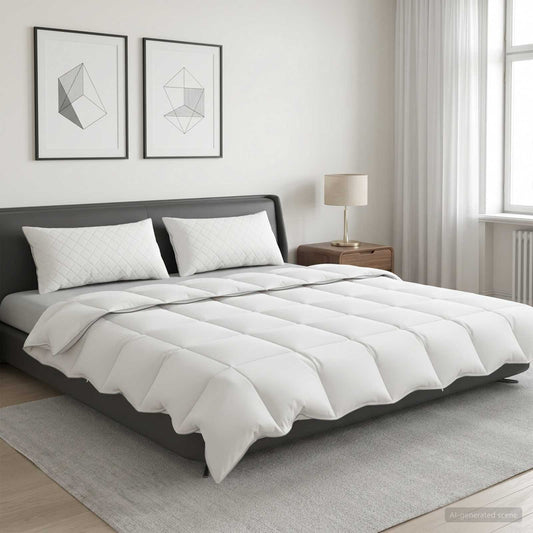 Dekbed FULDA 220 x 260 cm Zomer 100 GSM 90% Gansendons Wit is nu te koop bij PeponiXL, paradijselijk wonen!