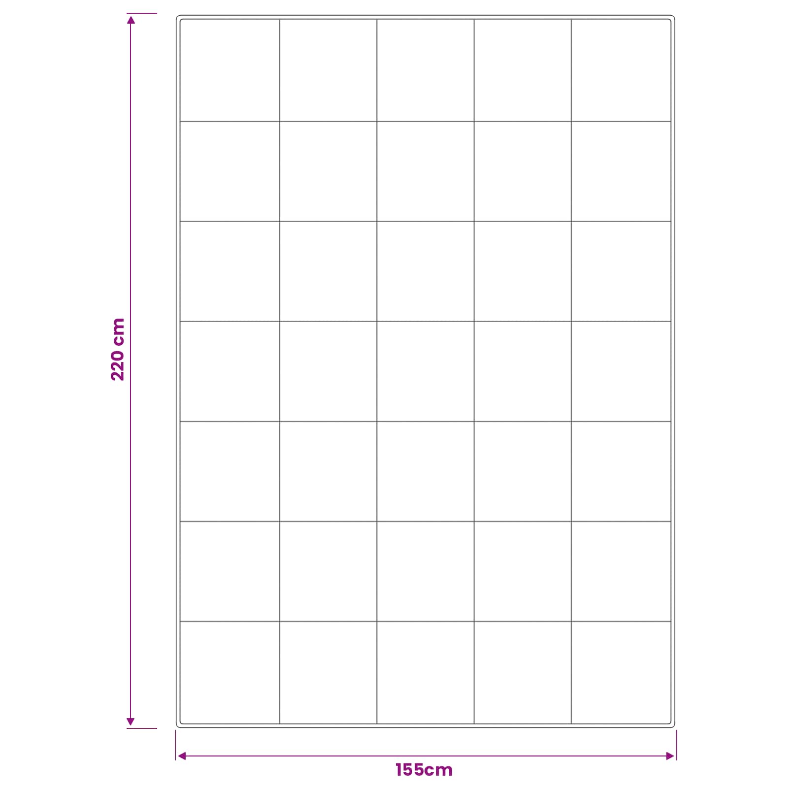 Dekbed FULDA 155 x 220 cm Winter 300 GSM 90% Gansendons Wit is nu te koop bij PeponiXL, paradijselijk wonen!
