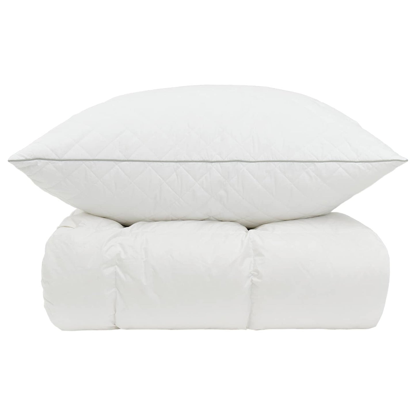90% ganzen dons dekbedset FULDA 2 pcs 152 x 203 cm Winter Wit is nu te koop bij PeponiXL, paradijselijk wonen!