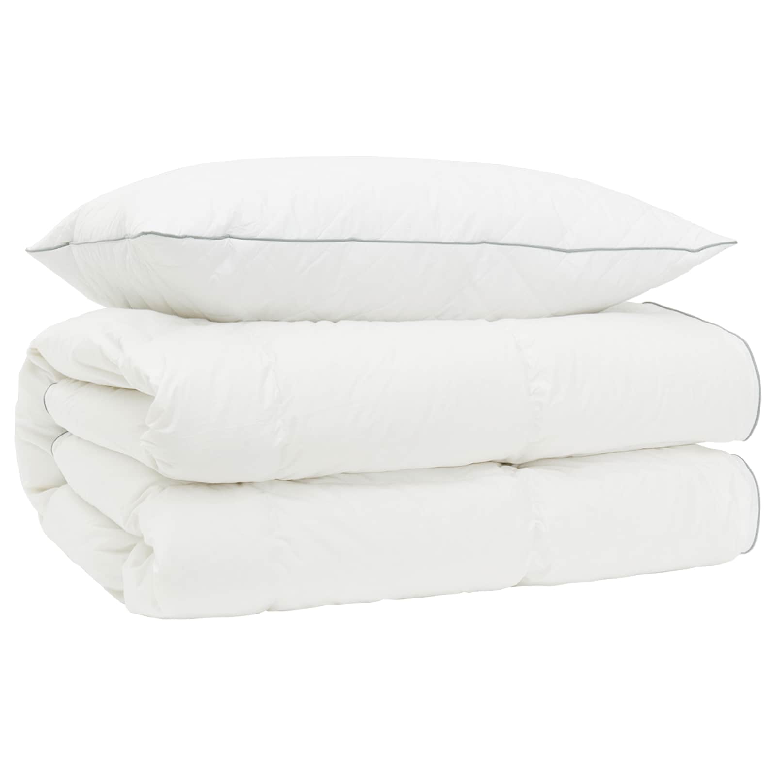 90% ganzen dons dekbedset FULDA 2 pcs 137 x 200 cm 310 GSM Wit is nu te koop bij PeponiXL, paradijselijk wonen!