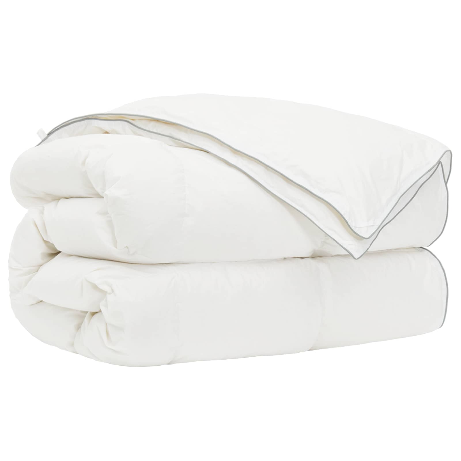 90% ganzen dons dekbedset FULDA 2 pcs 137 x 200 cm 310 GSM Wit is nu te koop bij PeponiXL, paradijselijk wonen!