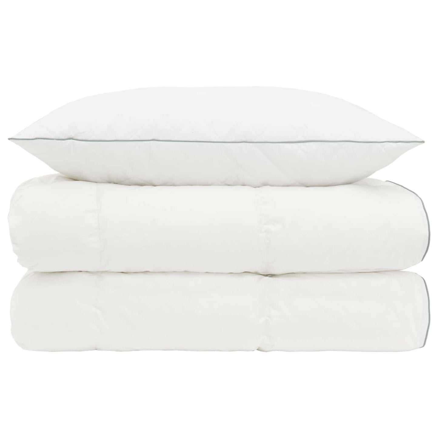 90% ganzen dons dekbedset FULDA 2 pcs 152 x 203 cm 310 GSM Wit is nu te koop bij PeponiXL, paradijselijk wonen!