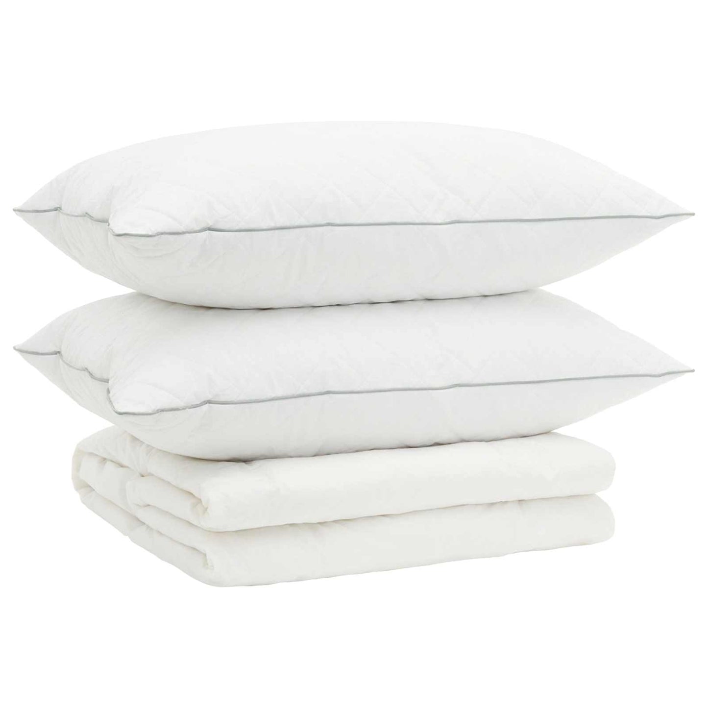90% ganzen dons dekbedset FULDA 3 pcs 155 x 220 cm Zomer Wit is nu te koop bij PeponiXL, paradijselijk wonen!