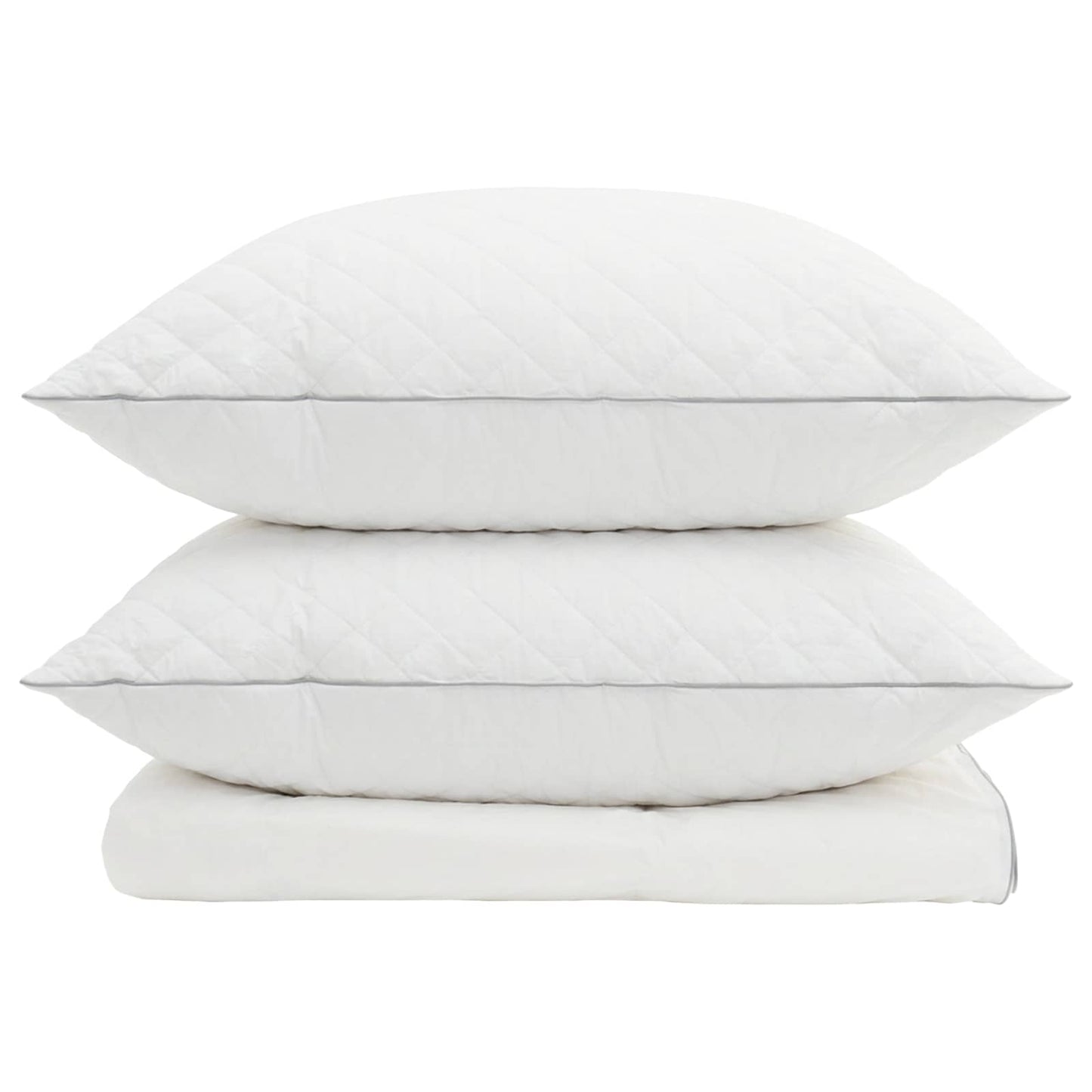 90% ganzen dons dekbedset FULDA 3 pcs 155 x 220 cm Zomer Wit is nu te koop bij PeponiXL, paradijselijk wonen!