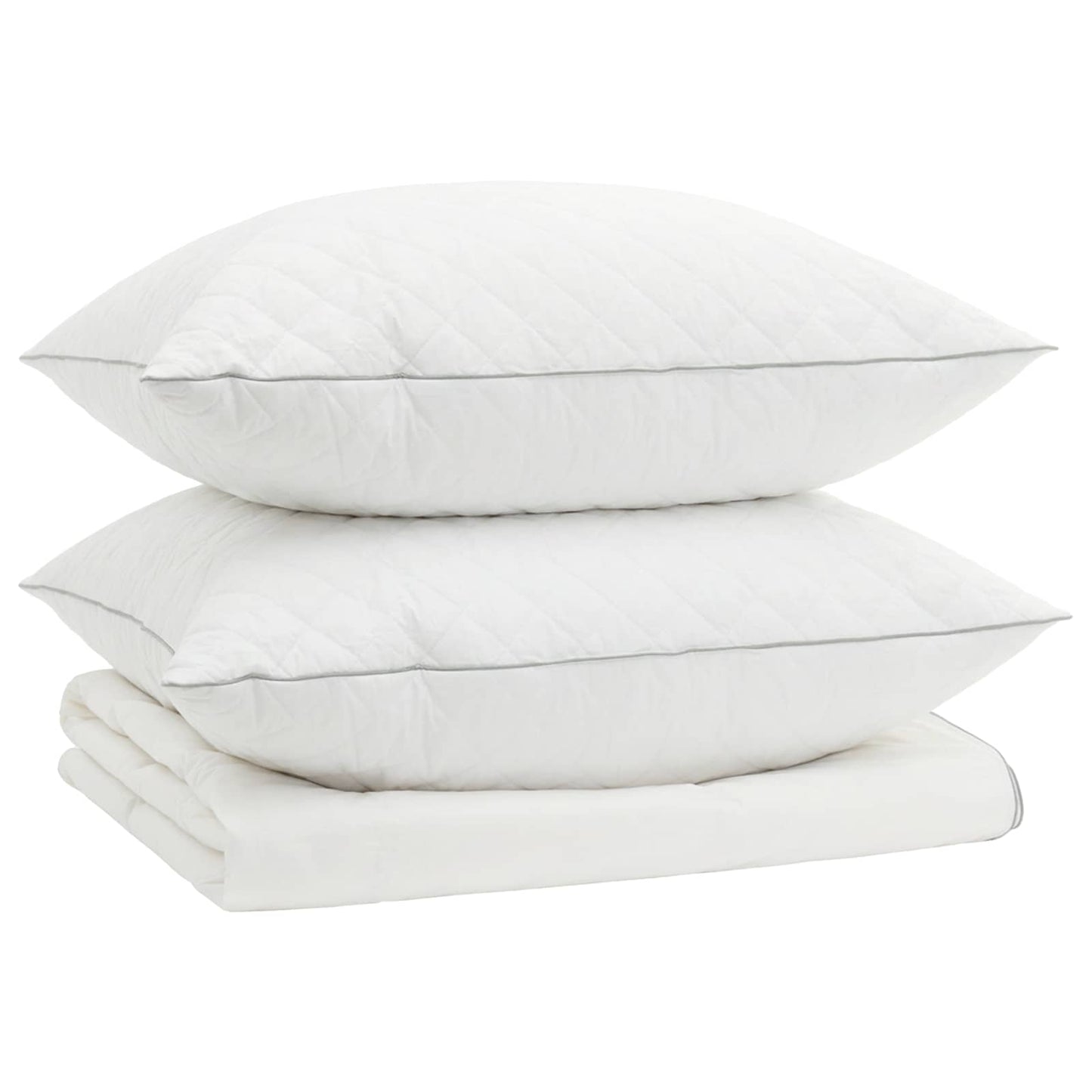 90% ganzen dons dekbedset FULDA 3 pcs 220 x 240 cm Zomer Wit is nu te koop bij PeponiXL, paradijselijk wonen!