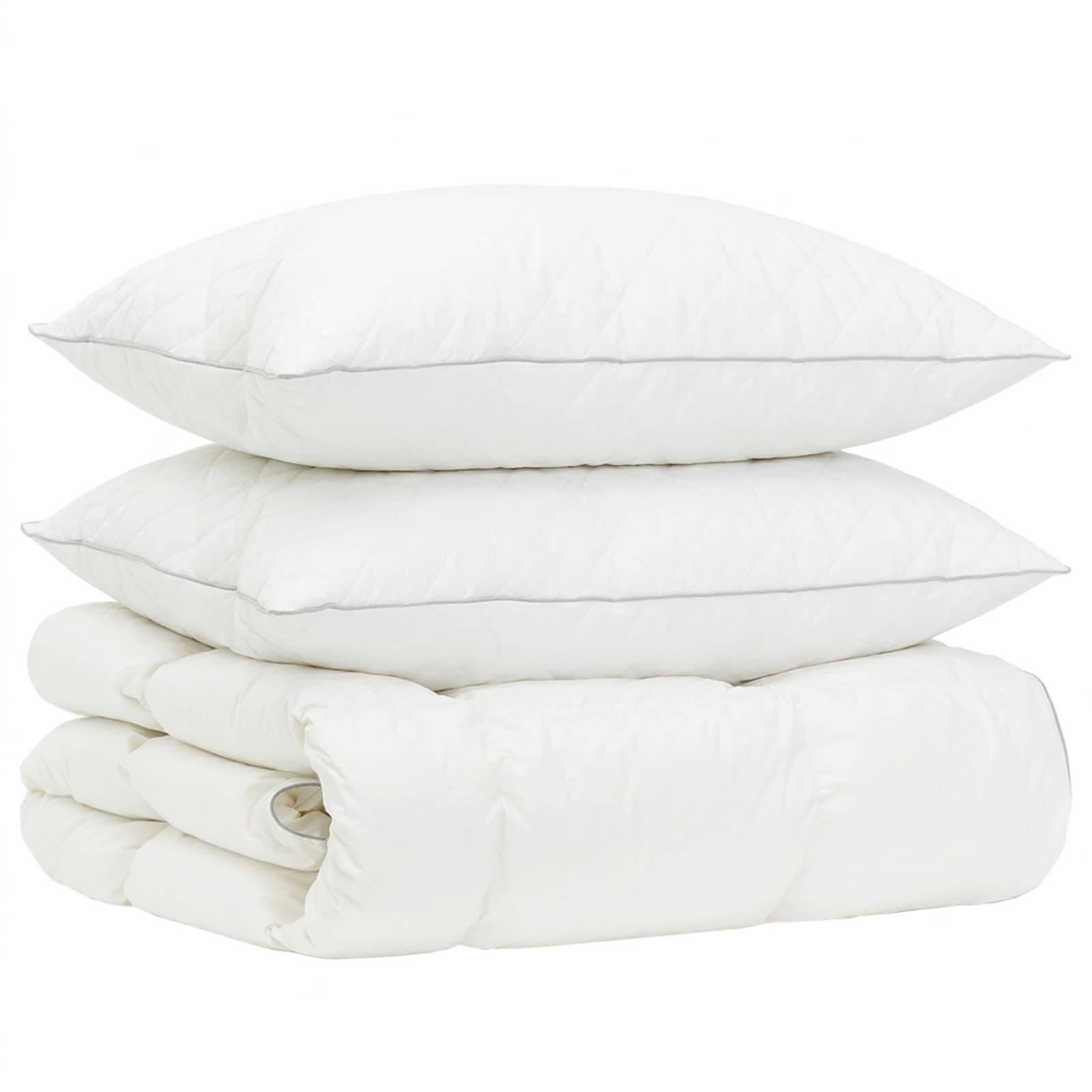 90% ganzen dons dekbedset FULDA 3 pcs 135 x 220 cm Winter Wit is nu te koop bij PeponiXL, paradijselijk wonen!