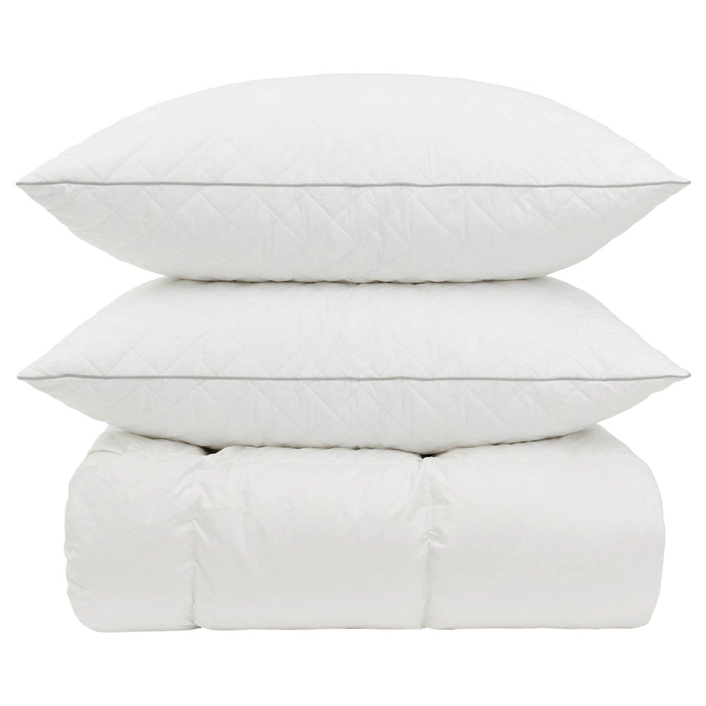 90% ganzen dons dekbedset FULDA 3 pcs 135 x 220 cm Winter Wit is nu te koop bij PeponiXL, paradijselijk wonen!