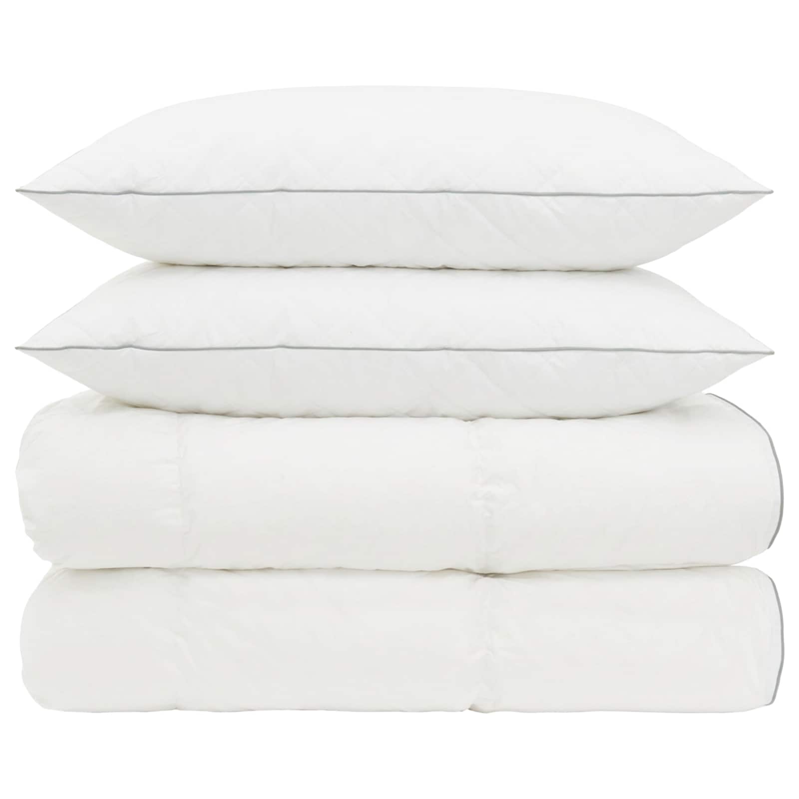 90% ganzen dons dekbedset FULDA 3 pcs 135 x 220 cm 310 GSM Wit is nu te koop bij PeponiXL, paradijselijk wonen!