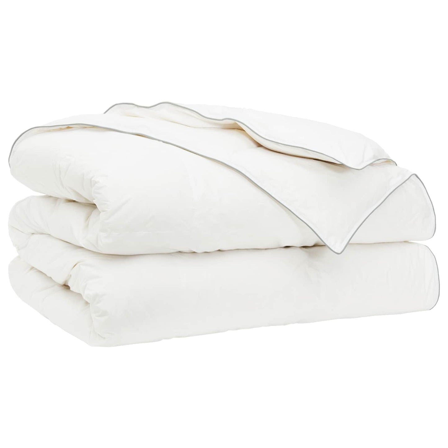 90% ganzen dons dekbedset FULDA 3 pcs 240 x 260 cm 310 GSM Wit is nu te koop bij PeponiXL, paradijselijk wonen!