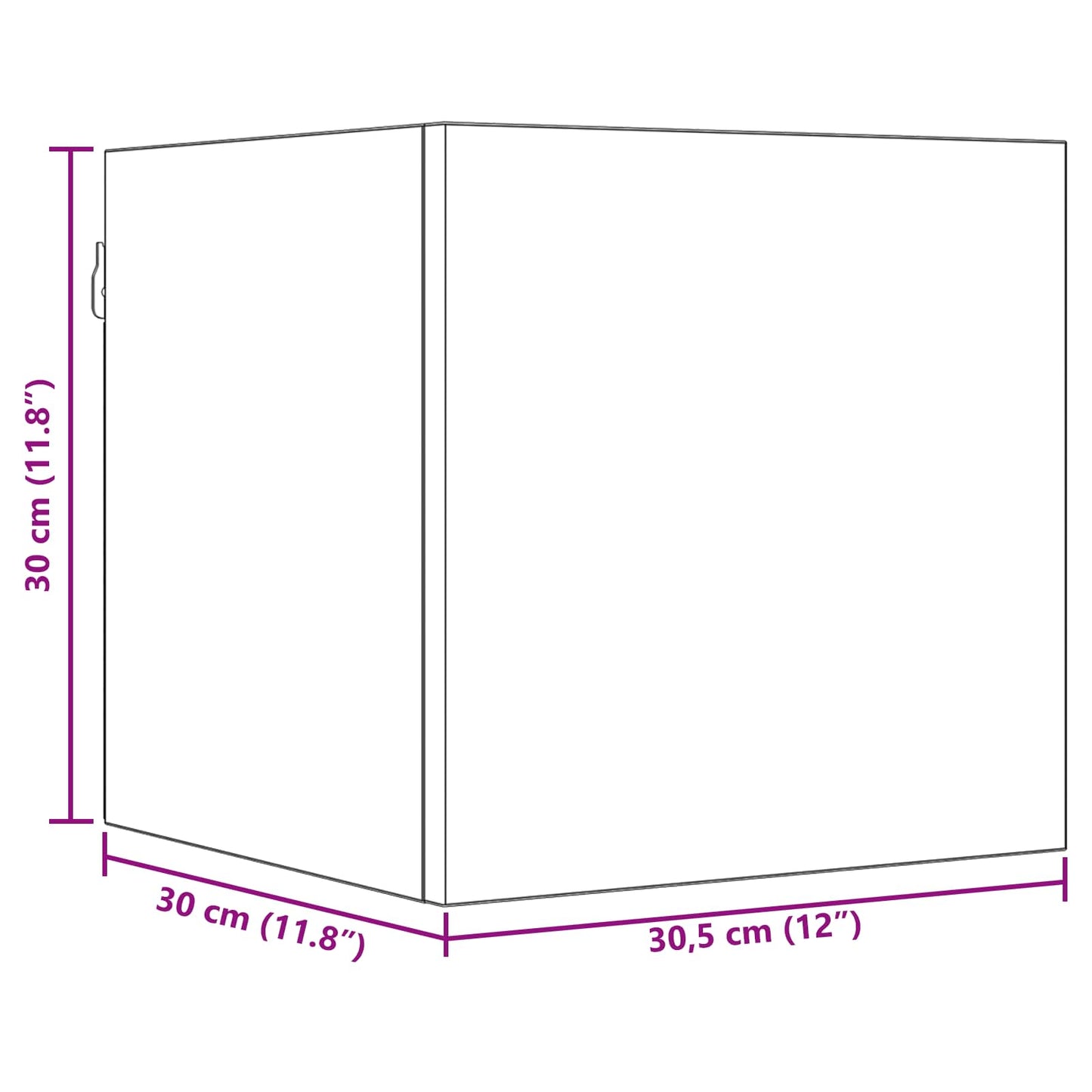 Tv-meubelset 8 pcs 80 x 30 x 30 cm Zwart eiken Bewerkt hout is nu te koop bij PeponiXL, paradijselijk wonen!