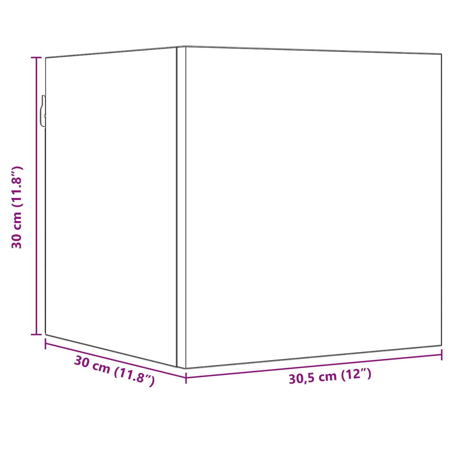 Tv-meubelset Wandgemonteerd 7-delig Zwart eiken Bewerkt hout is nu te koop bij PeponiXL, paradijselijk wonen!