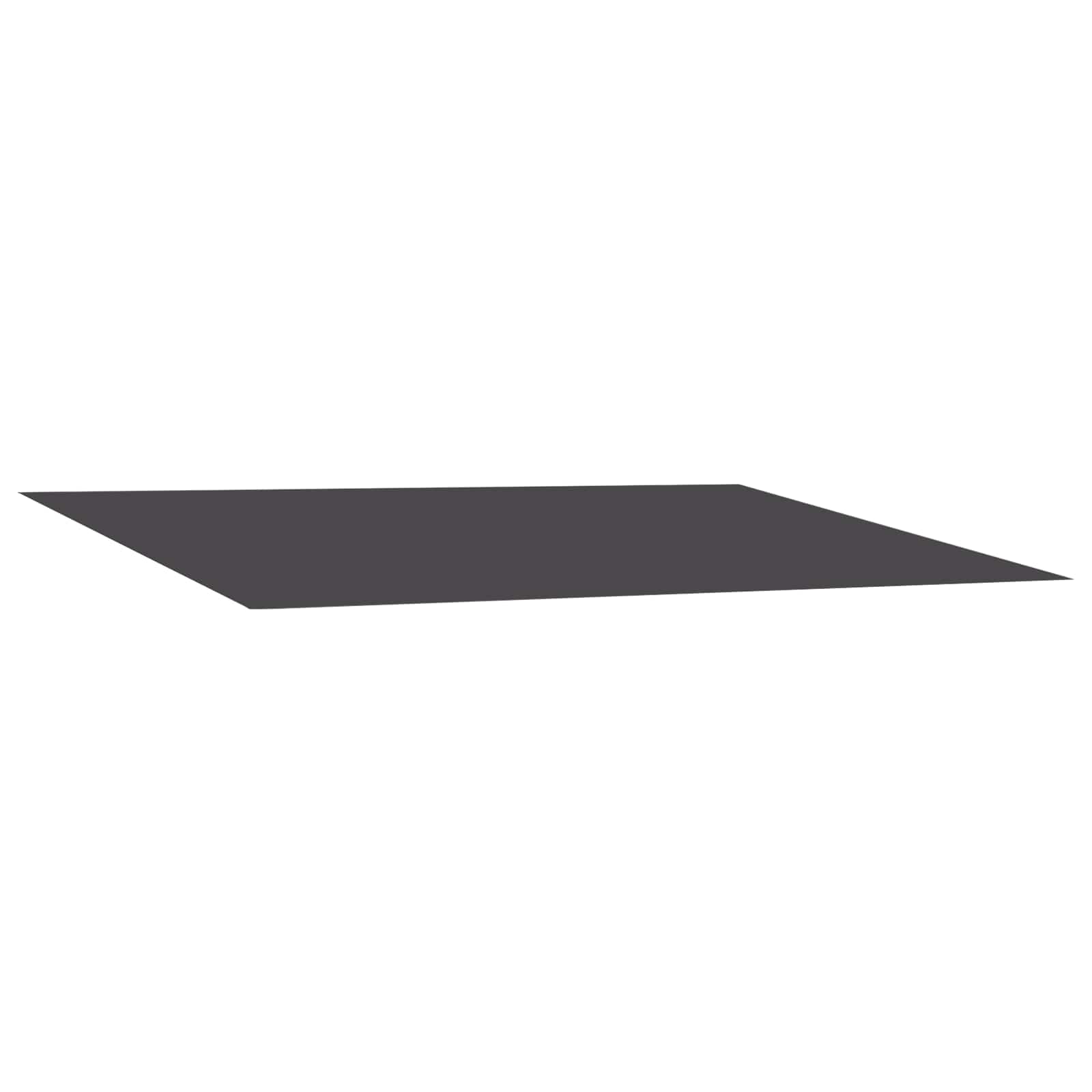 Vervangingsdoek voor zonnescherm Antracietkleurig 600 × 300 cm is nu te koop bij PeponiXL, paradijselijk wonen!