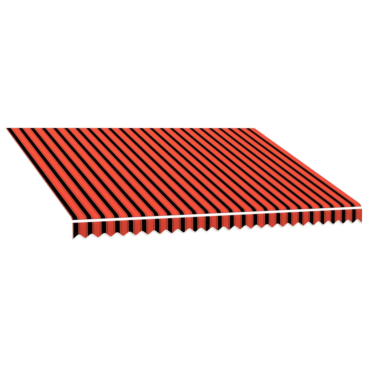 Vervangingsdoek voor zonnescherm Oranje en Bruin 350 x 250 cm is nu te koop bij PeponiXL, paradijselijk wonen!