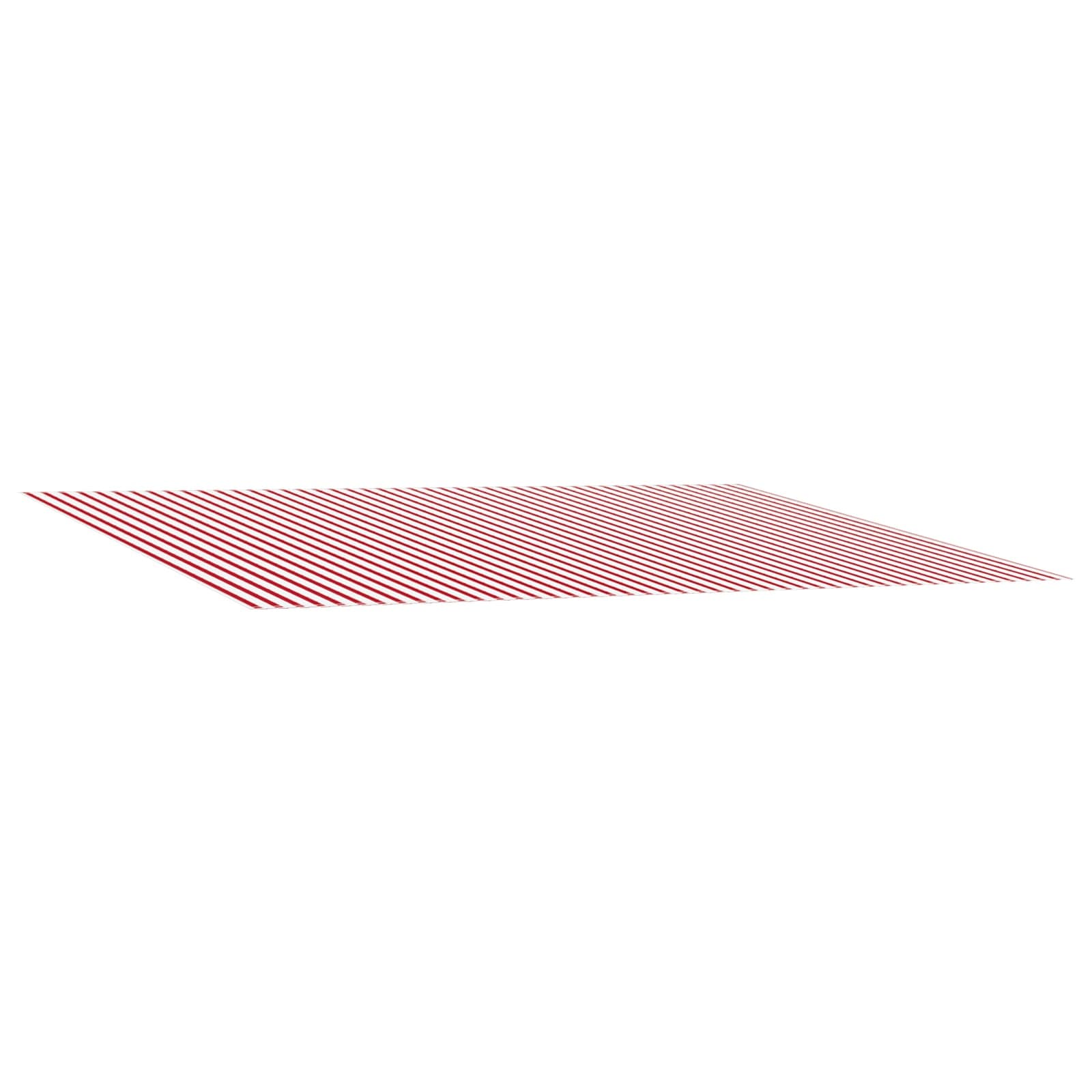 Vervangingsdoek voor zonnescherm Rood en Wit 600 × 300 cm is nu te koop bij PeponiXL, paradijselijk wonen!